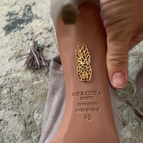 Aquazurra suede pumps - Picture 9 of 10